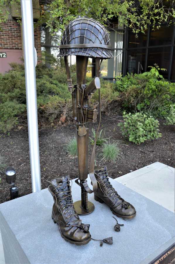 Veterans memorial at Lakeland Community College